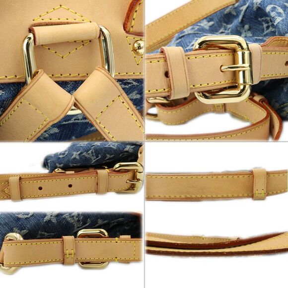 Louis Vuitton Sac A De GM Monogram Denim Backpack Rucksack - Picture 12 of 12